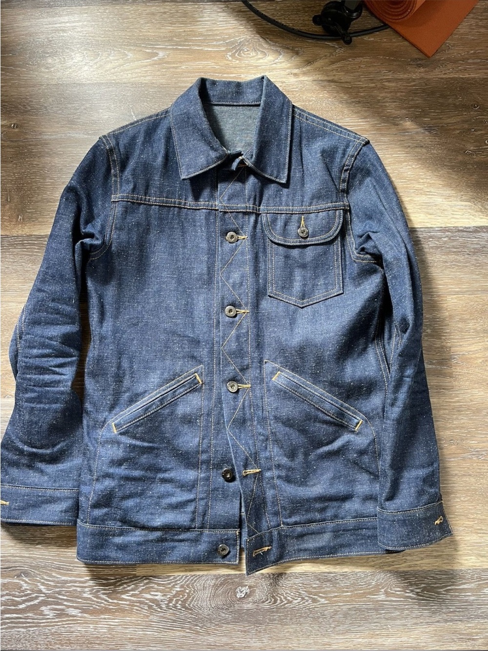 3sixteen indigo nep ranch jacket s